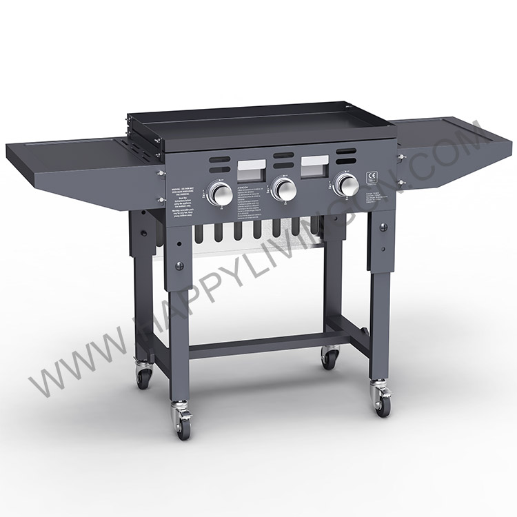 F703 3 Burner Gas Professional Cooker