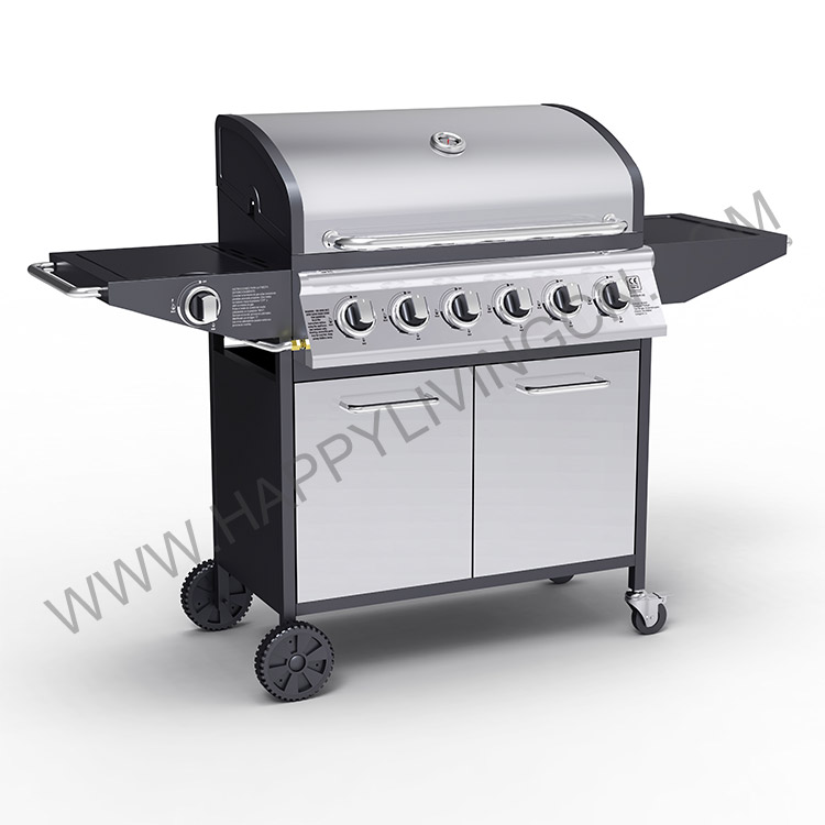 G9206AE-SB 6+1 Burner Gas BBQ