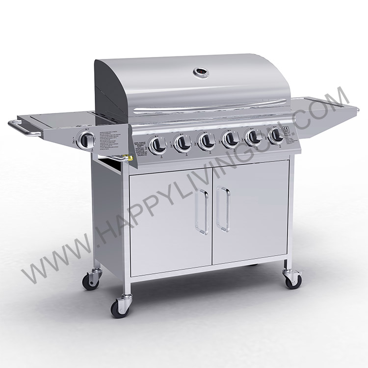 G9206A-SB 6+1 Burner Gas BBQ