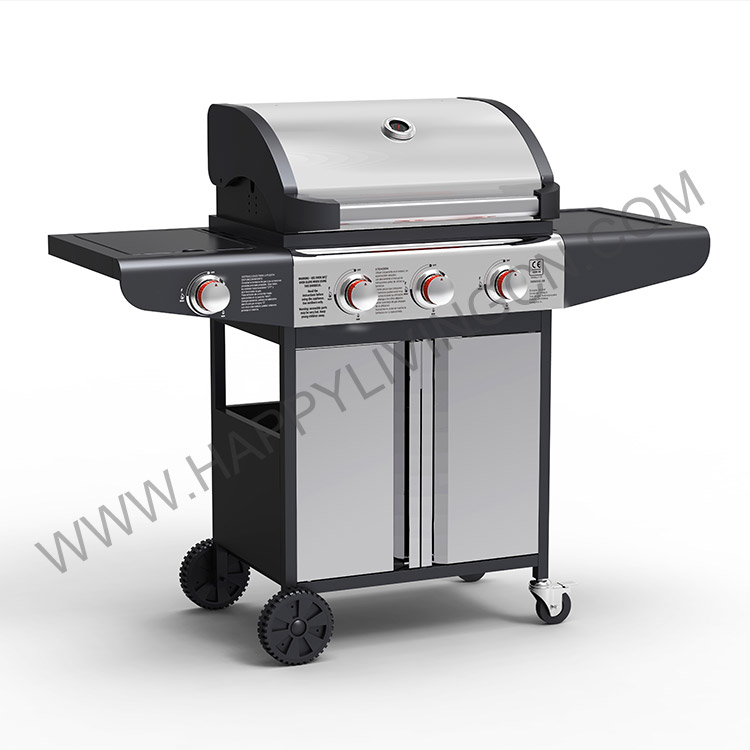 G9503AE-SB（SS） 3+1 Burner Gas BBQ