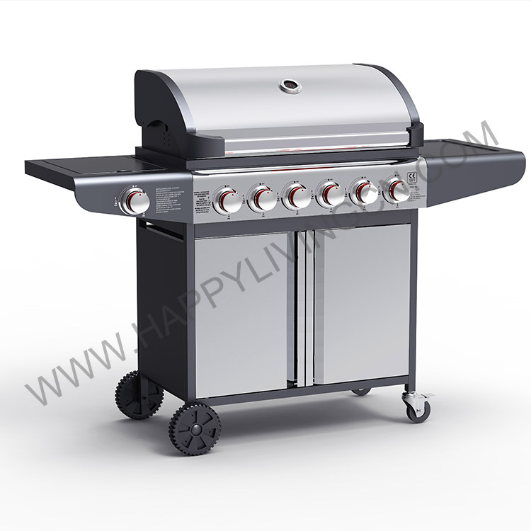 G9506AE-SB 6+1 Burner Gas BBQ