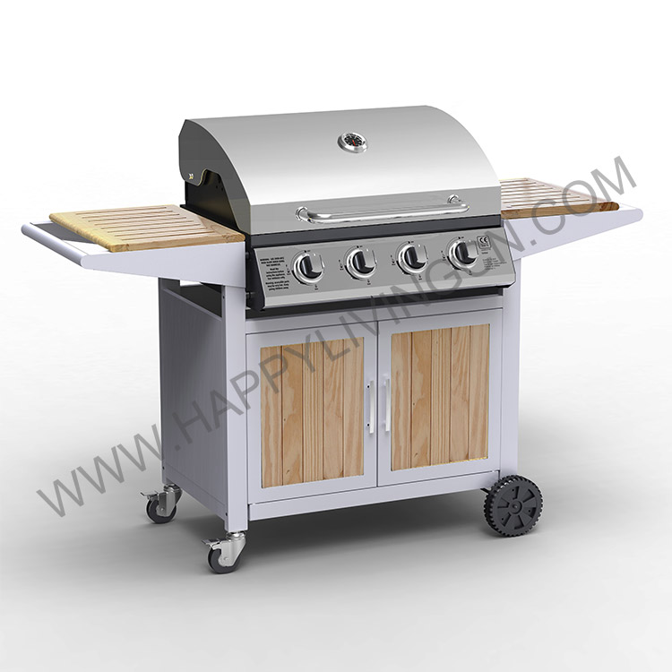 G3504 4 Burner Gas BBQ