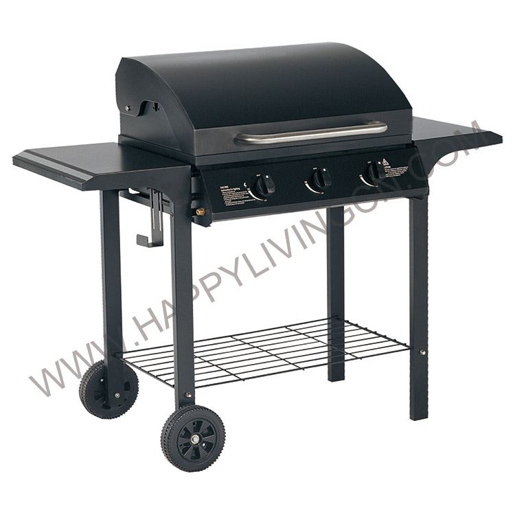 G0643-H1 3 Burner Gas BBQ