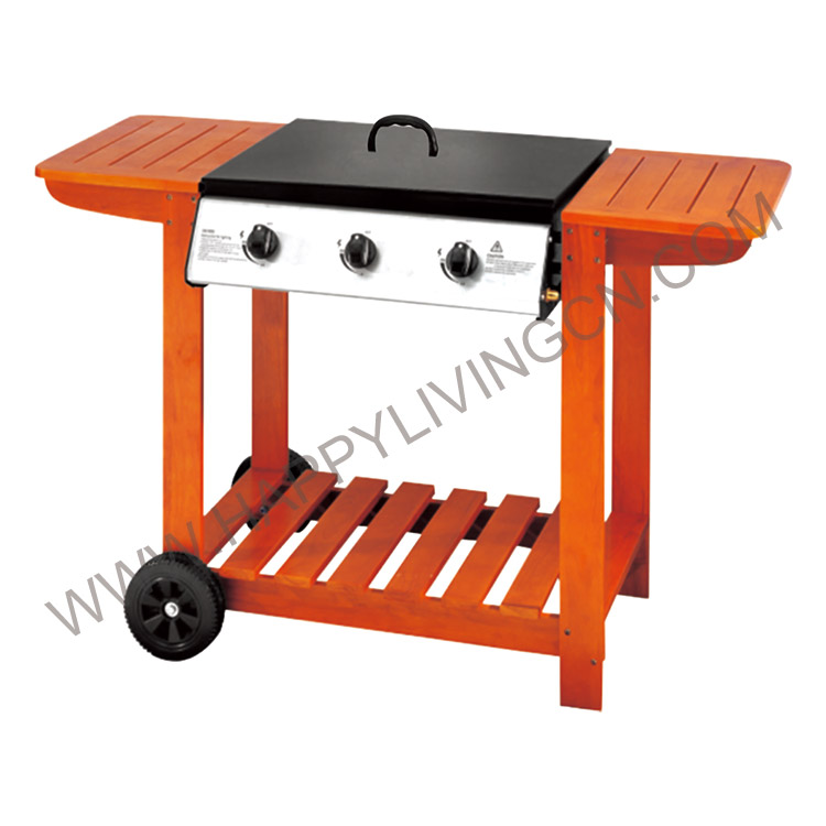 G0643-W1 3 Burner Gas BBQ