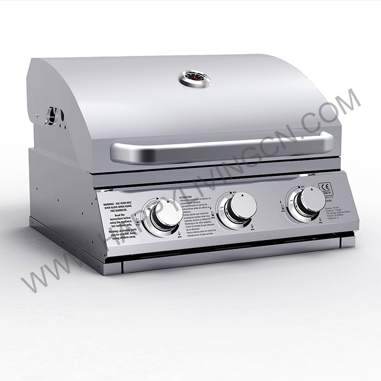 G3543B 3 Burner Built-in Gas BBQ