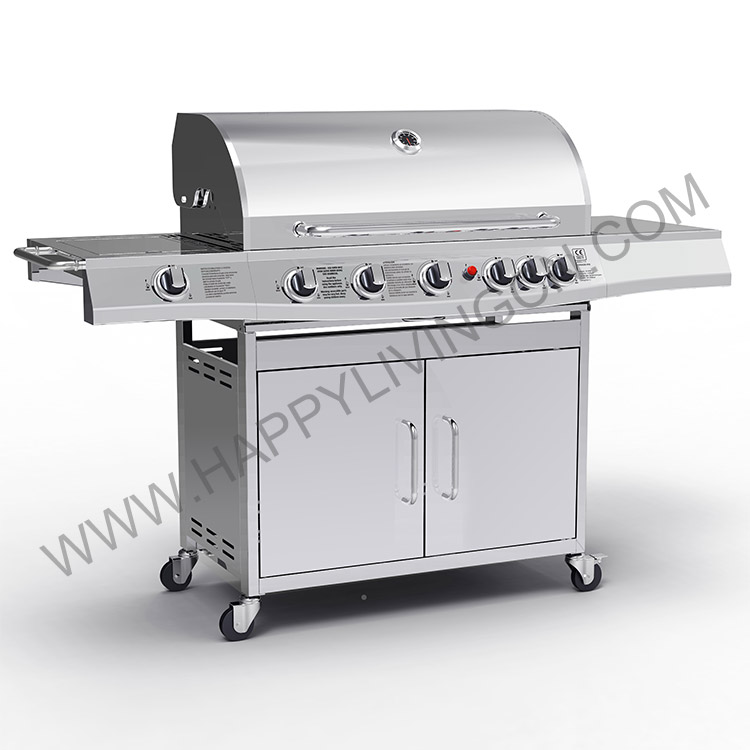 G3595SB-03S 5+1+1 Burner Gas BBQ