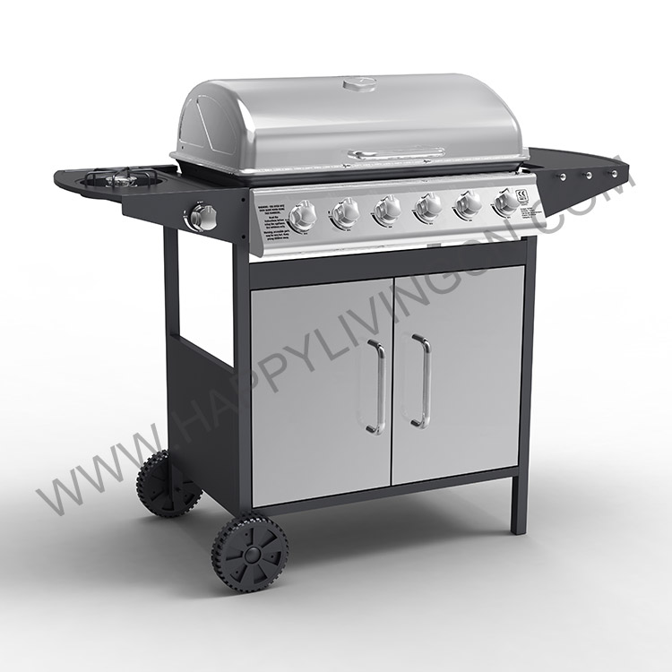 G2089D-01B 6+1 Burner Gas BBQ