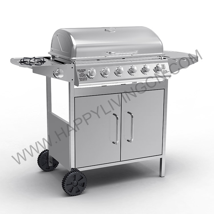 G2089D-01S 6+1 Burner Gas BBQ