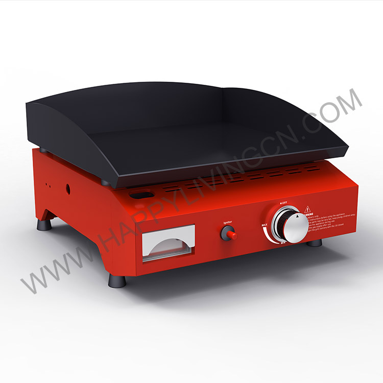 F801 Red Plancha